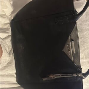 Calvin Klein Charcoal Shoulder Bag